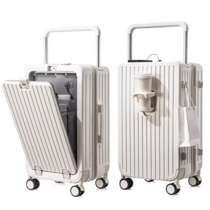 rolley Luggage Multifunction Front Open Suitcase